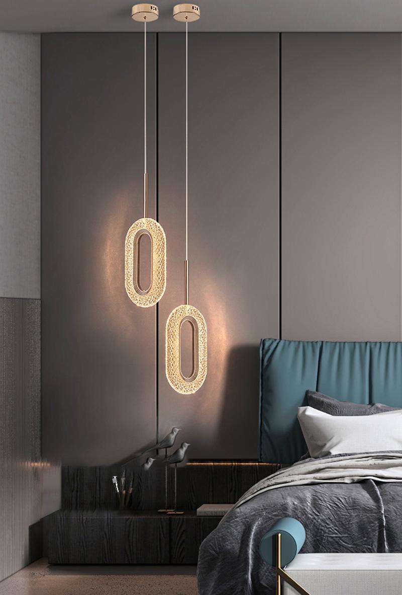 Rynx Luxury Diamond Ring Gold Pendant Light