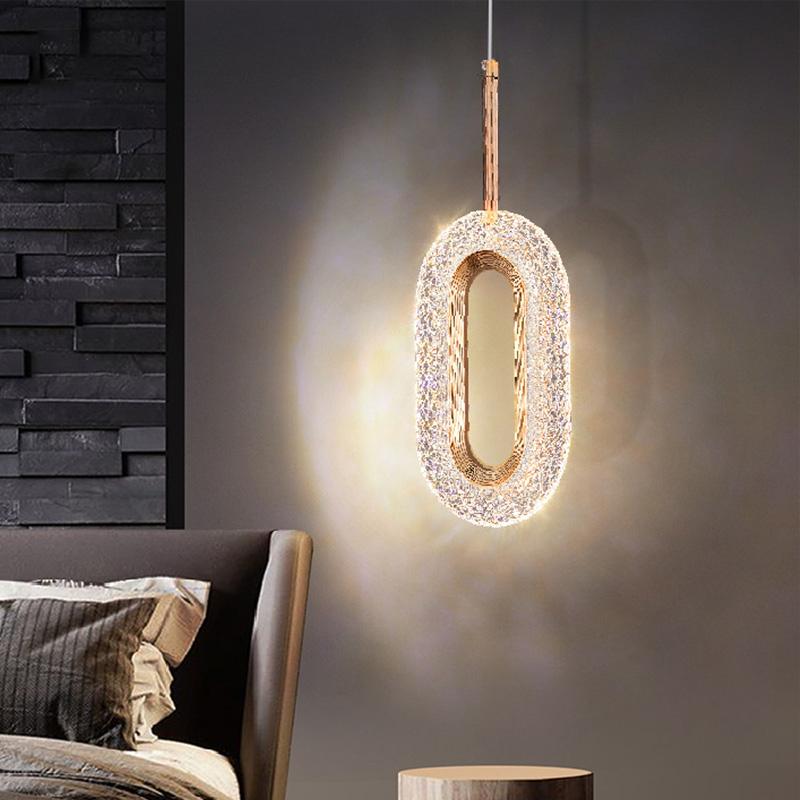 Rynx Luxury Diamond Ring Gold Pendant Light