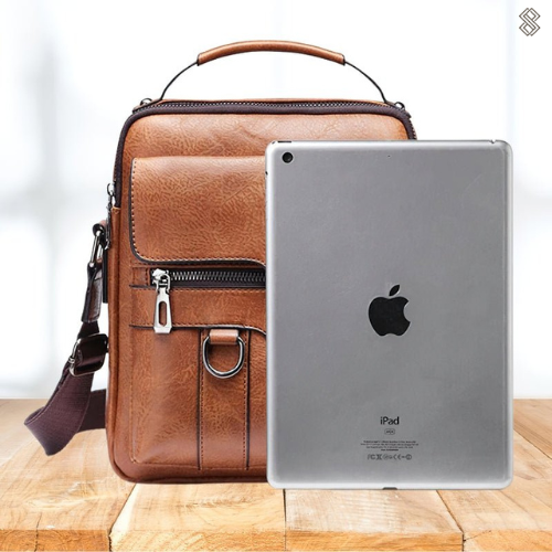 Lisslune | LeatherLux Elegant Leather Shoulder Bag | High-Quality Design | Practical & Stylish for Everyday & Office