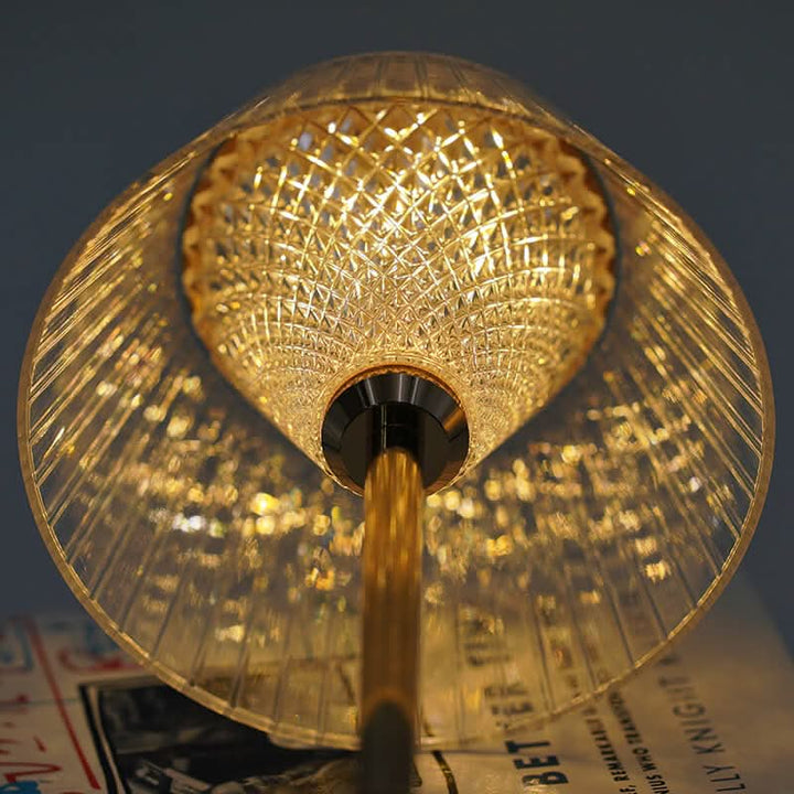 Lisslune | Crystal Rechargeable LED Cordless Table Lamp