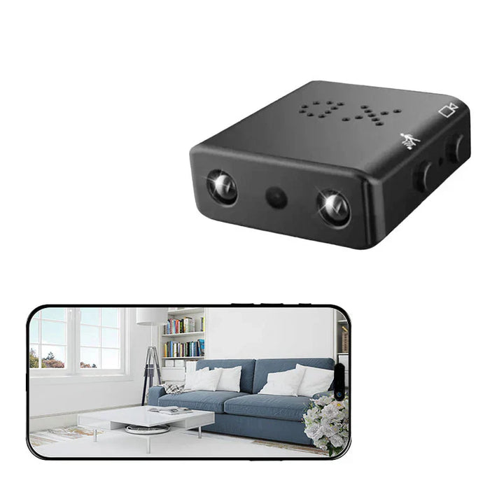 Lisslune | MysticEye™ | Wifi Micro HD Video Camera with Audio | Wireless Surveillance for Home Security & Monitoring