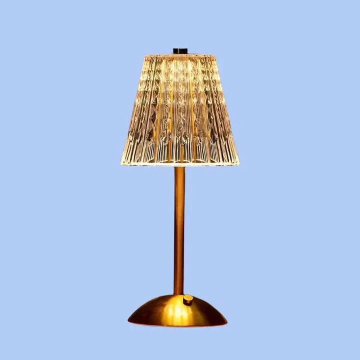 Lisslune | Crystal Rechargeable LED Cordless Table Lamp