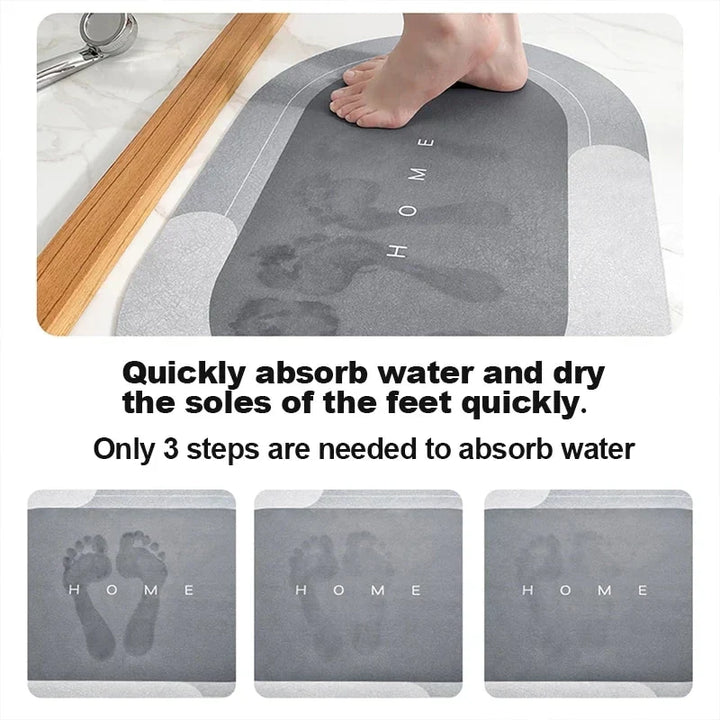 Lisslune | Rapid-Dry Non-Slip Floor Mat for Ultimate Safety