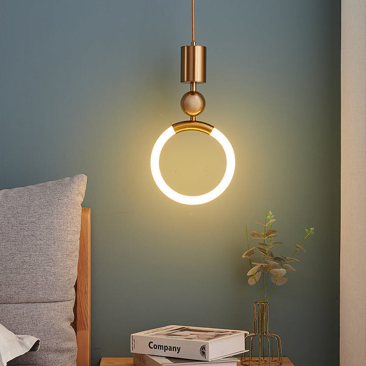 Lisslune | LED Pendant Light Fixture - Nordic Design with Simple Style - Ideal for Dining Room, Kitchen, and Living Room Lighting