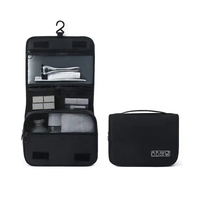 Lisslune | CompactCare Toiletry Bag – Foldable, Water-Repellent and Practical for Travel