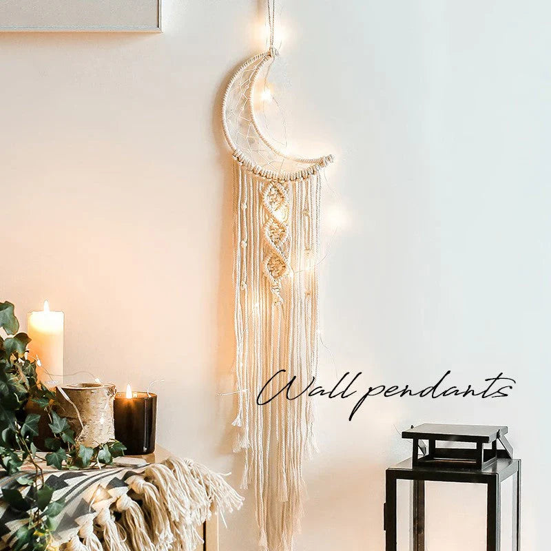 Lisslune | Cathy I Dreamcatcher for Women – Macrame Decoration with Lights