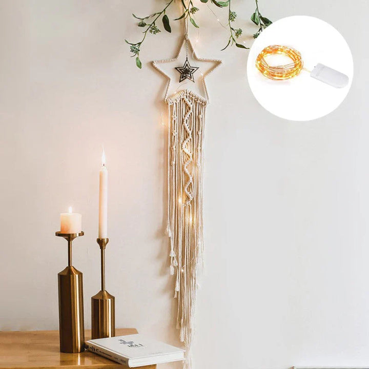 Lisslune | Cathy I Dreamcatcher for Women – Macrame Decoration with Lights