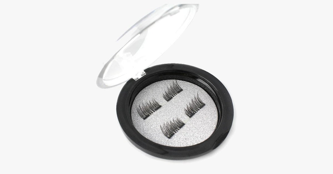 Lisslune | 3D Reusable Magnetic Eyelashes – Make Your Eyelashes Spectacular (2 Pack)