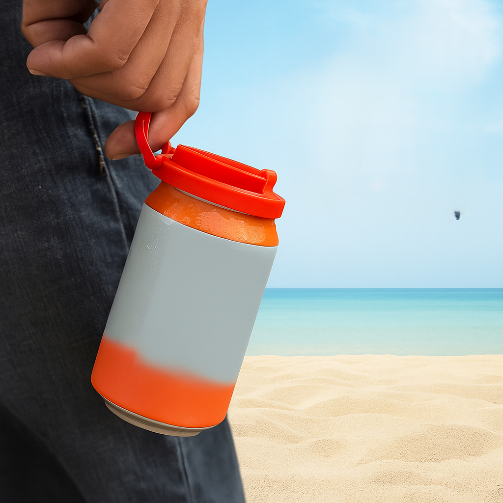 Lisslune | No-Split Travel Reusable Soda Can Lid Cover
