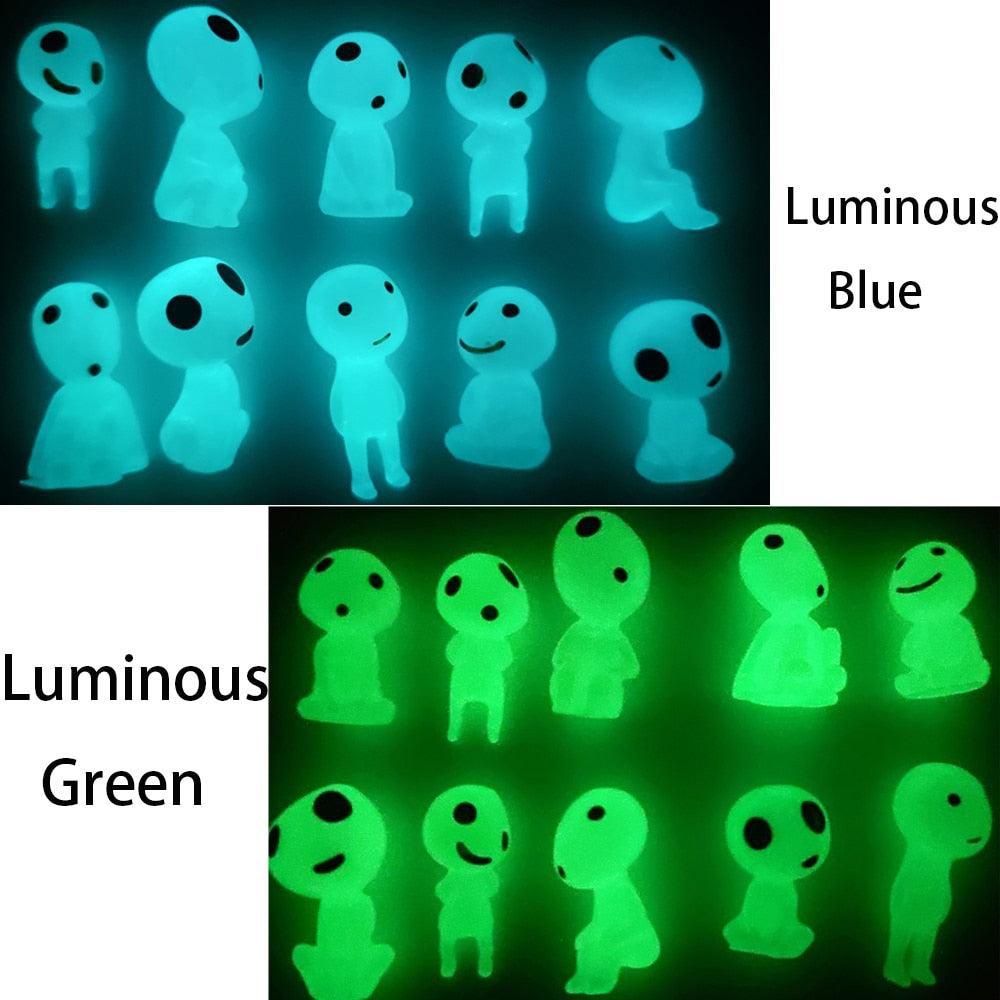 Lisslune | Shiny enchanted elf tree statues: Magical garden fun