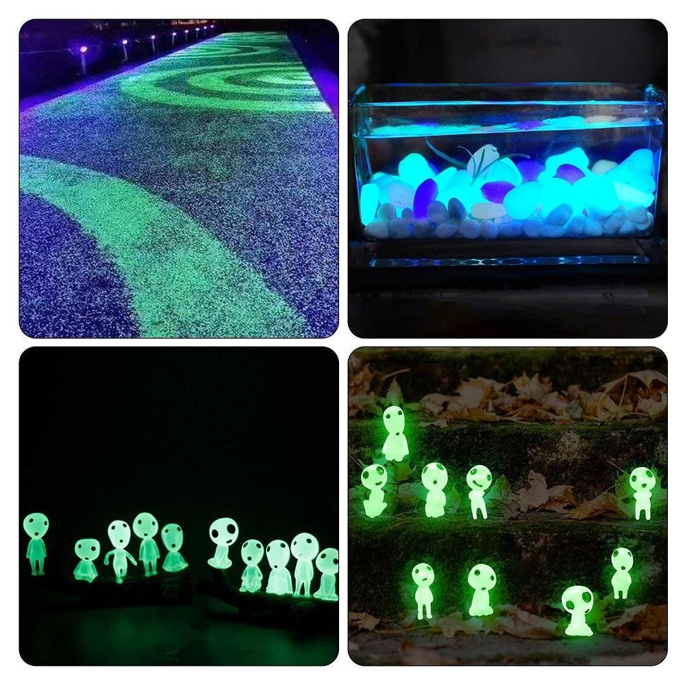 Lisslune | Shiny enchanted elf tree statues: Magical garden fun