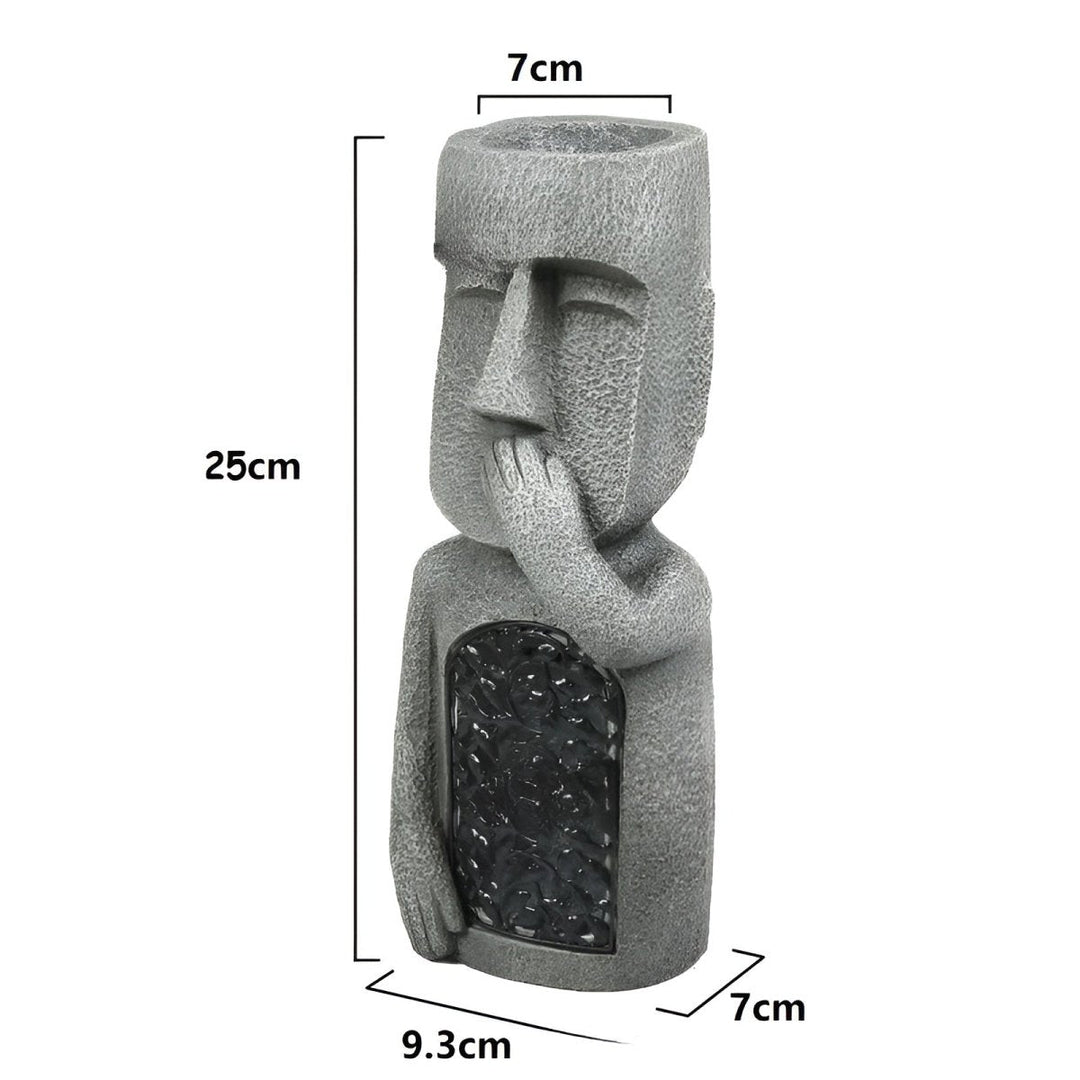 Lisslune | MAGICAL TRIO – Solar Resin Garden Statues for Enchanting Outdoor Atmosphere
