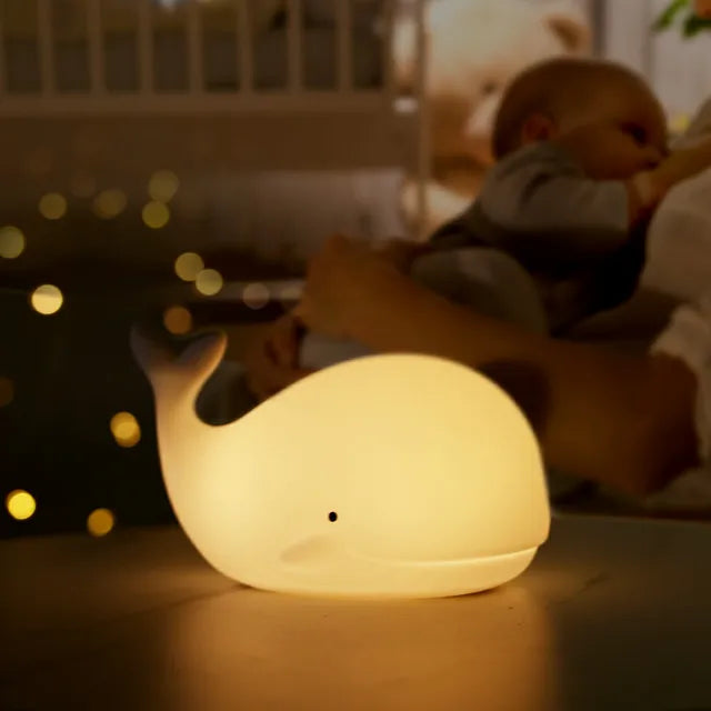 Lisslune | Magically Illuminated Whale Night Lamp – Luma | Soft Light for Children