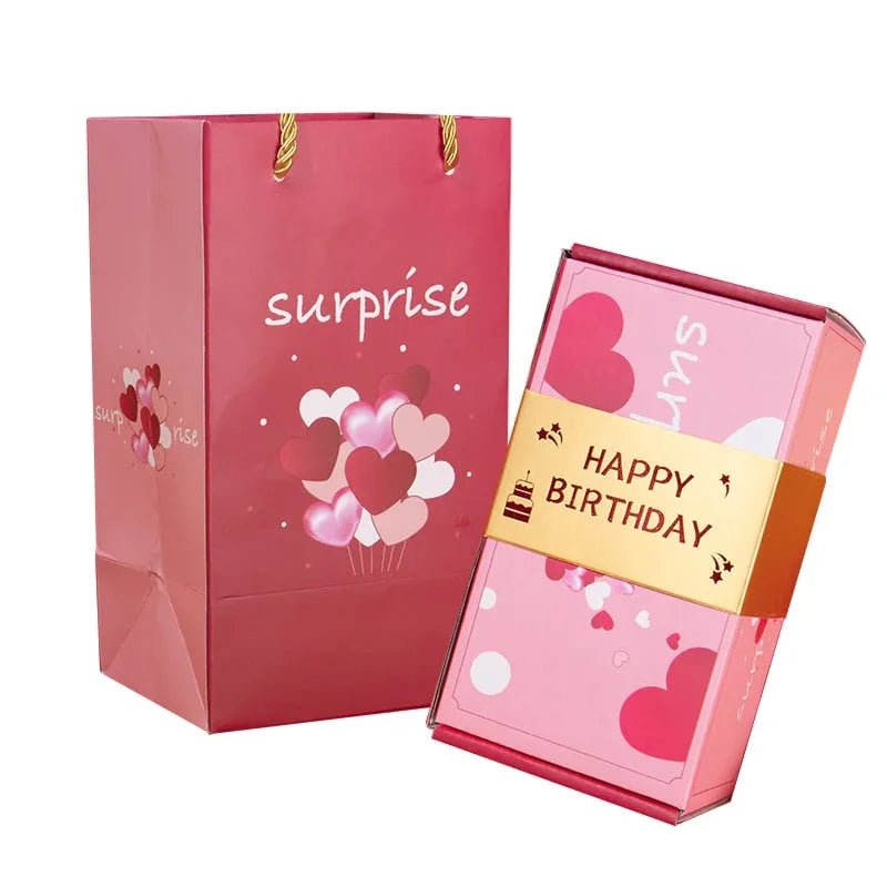 Lisslune | LumiAura Surprise Gift Box | Elegant pop-up memory box for birthdays, anniversaries & celebrations