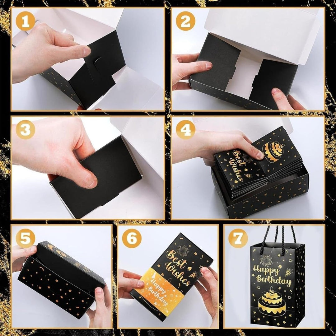 Lisslune | LumiAura Surprise Gift Box | Elegant pop-up memory box for birthdays, anniversaries & celebrations