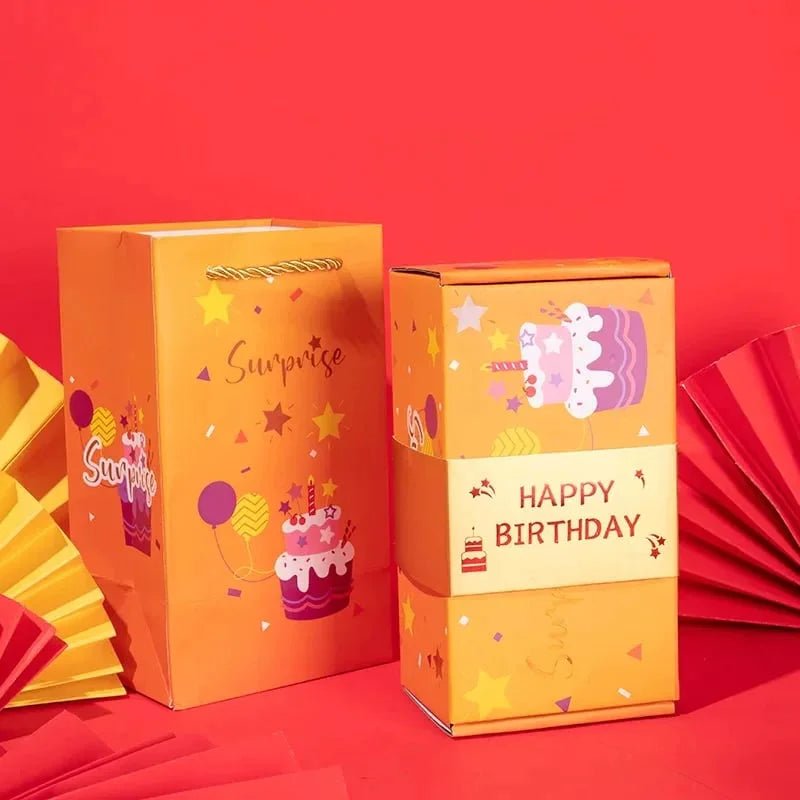 Lisslune | LumiAura Surprise Gift Box | Elegant pop-up memory box for birthdays, anniversaries & celebrations