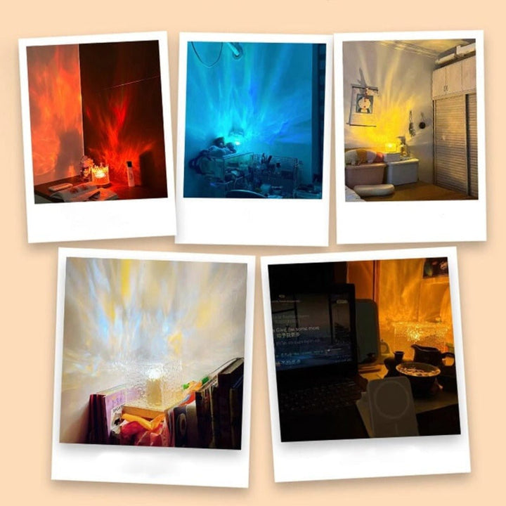 Lisslune | Magic Waves | Dynamic Water Wave Projection Mood Lamp