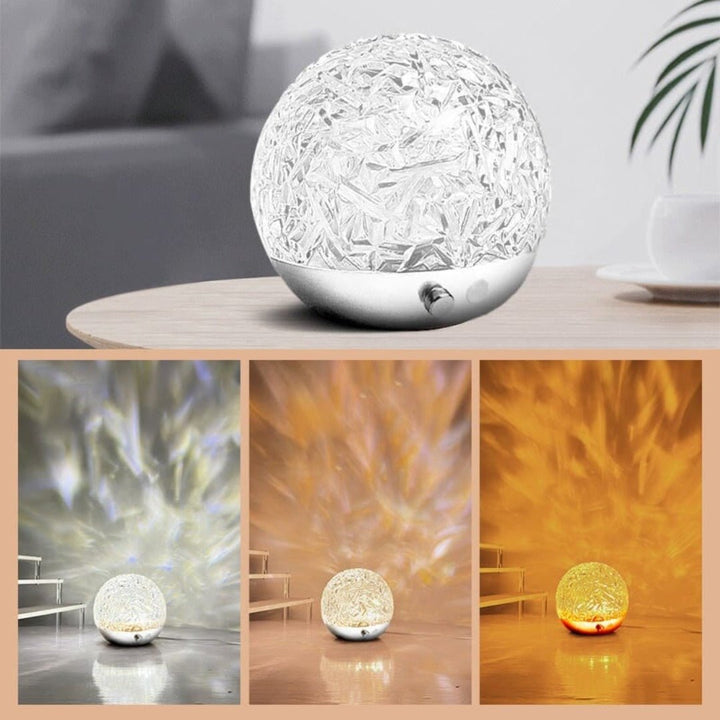 Lisslune | Magic Waves | Dynamic Water Wave Projection Mood Lamp