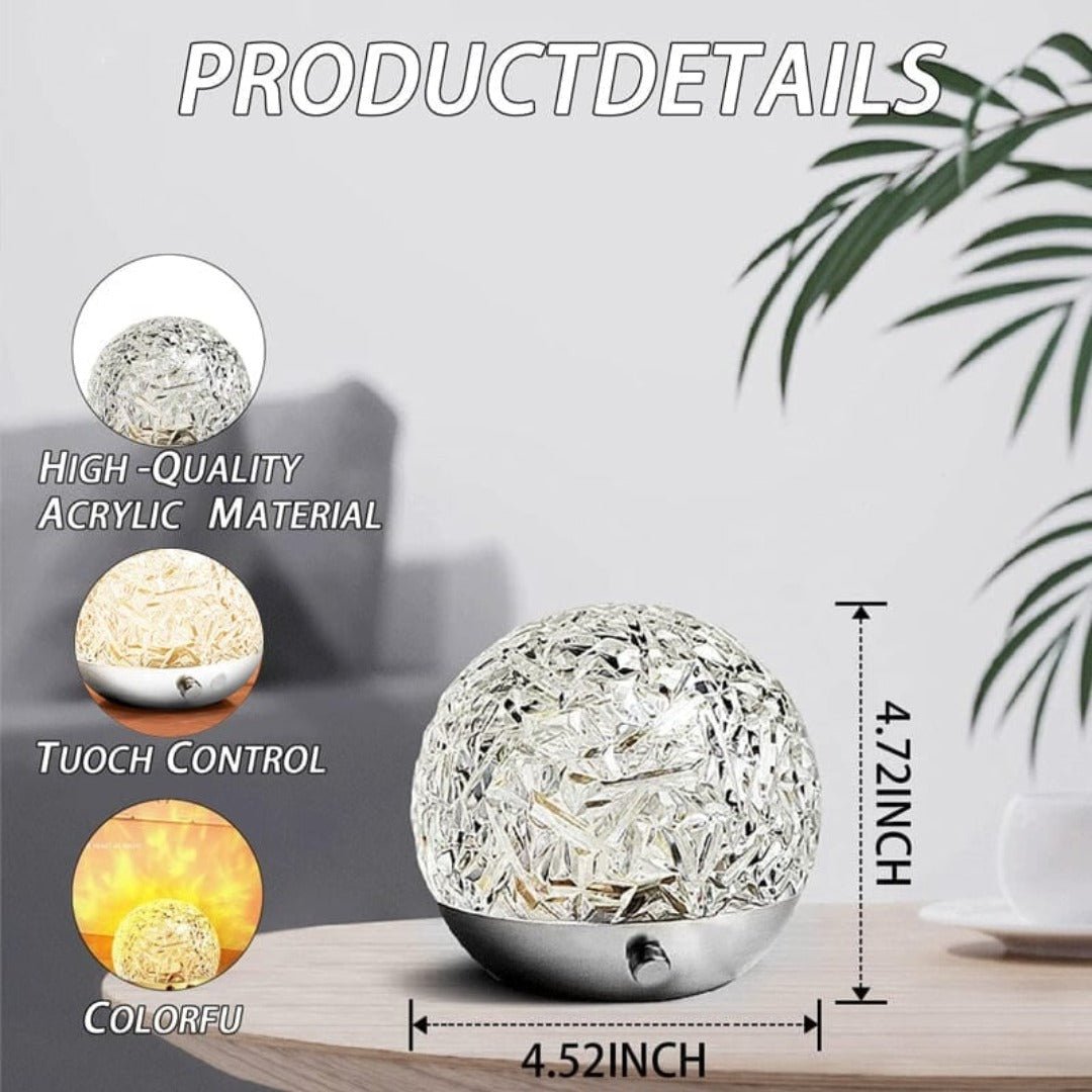 Lisslune | Magic Waves | Dynamic Water Wave Projection Mood Lamp