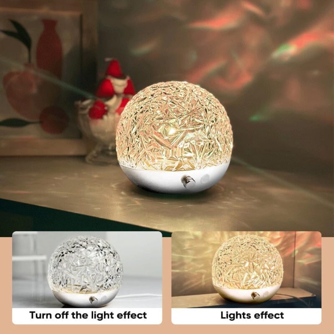 Lisslune | Magic Waves | Dynamic Water Wave Projection Mood Lamp
