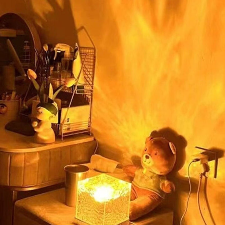 Lisslune | Magic Waves | Dynamic Water Wave Projection Mood Lamp