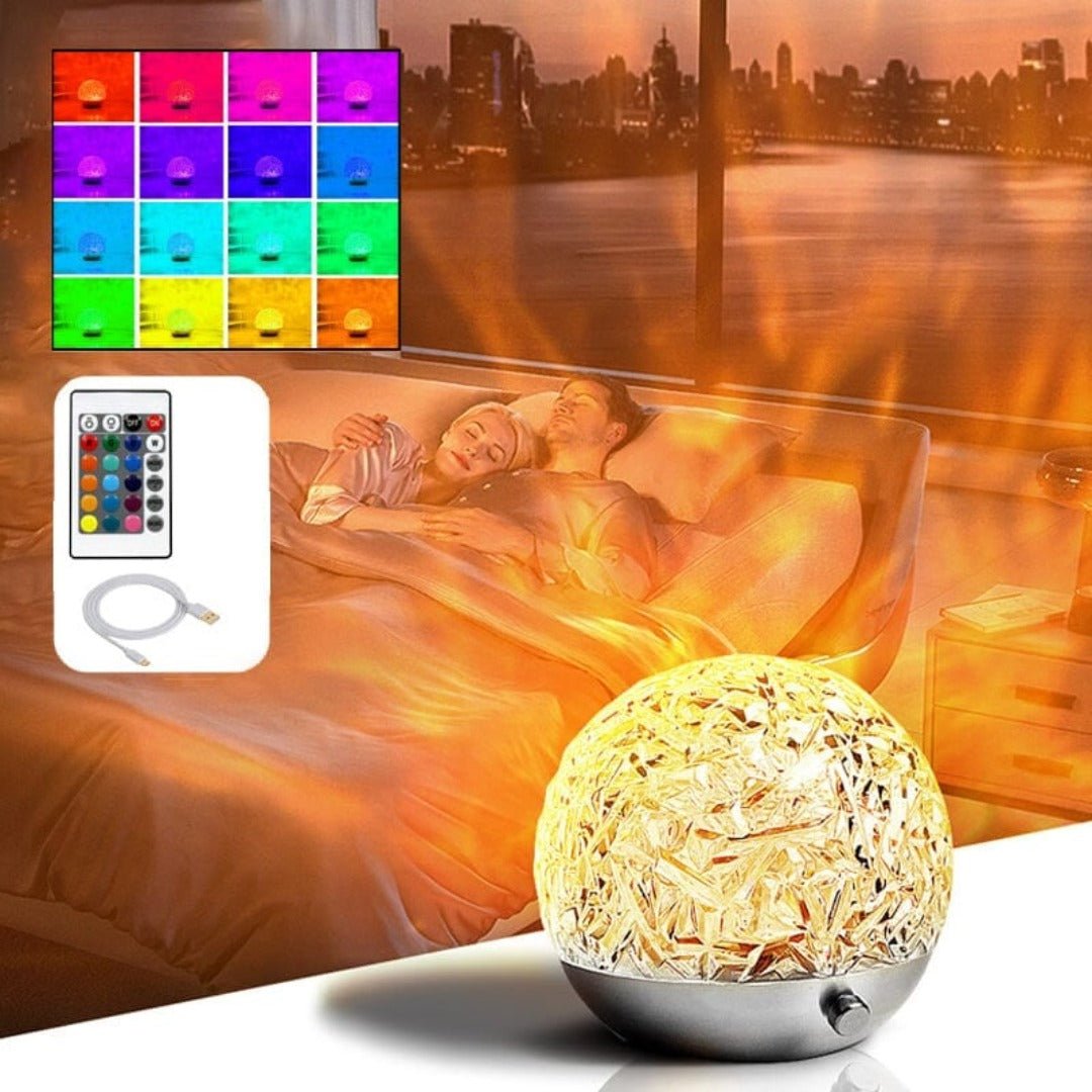 Lisslune | Magic Waves | Dynamic Water Wave Projection Mood Lamp