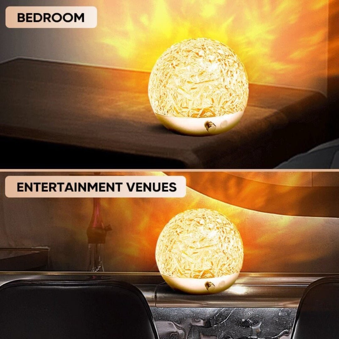 Lisslune | Magic Waves | Dynamic Water Wave Projection Mood Lamp