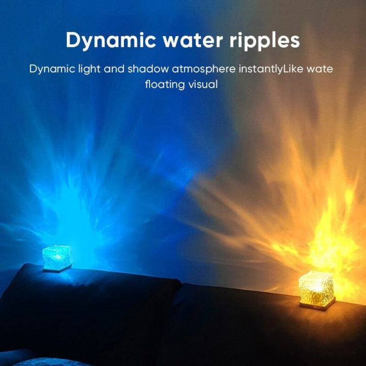 Lisslune | Magic Waves | Dynamic Water Wave Projection Mood Lamp
