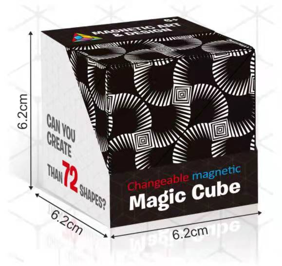 Lisslune | FoldFun Shape Cube – Creative 3D Puzzle for Children and Adults