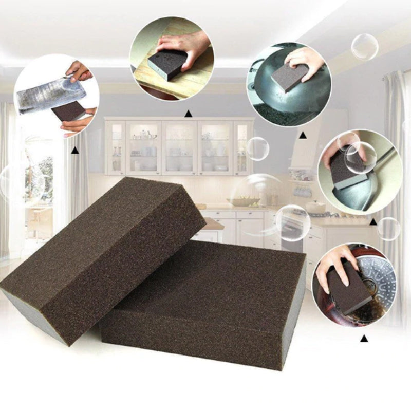 Lisslune | Magic Kitchen Rust Removal Tool Sanding Sponge Brush (5 Pieces)