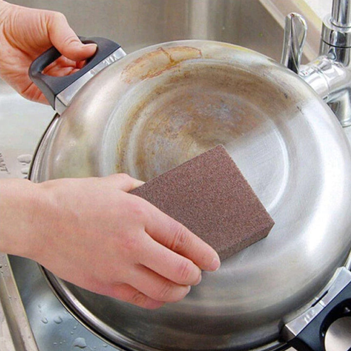 Lisslune | Magic Kitchen Rust Removal Tool Sanding Sponge Brush (5 Pieces)