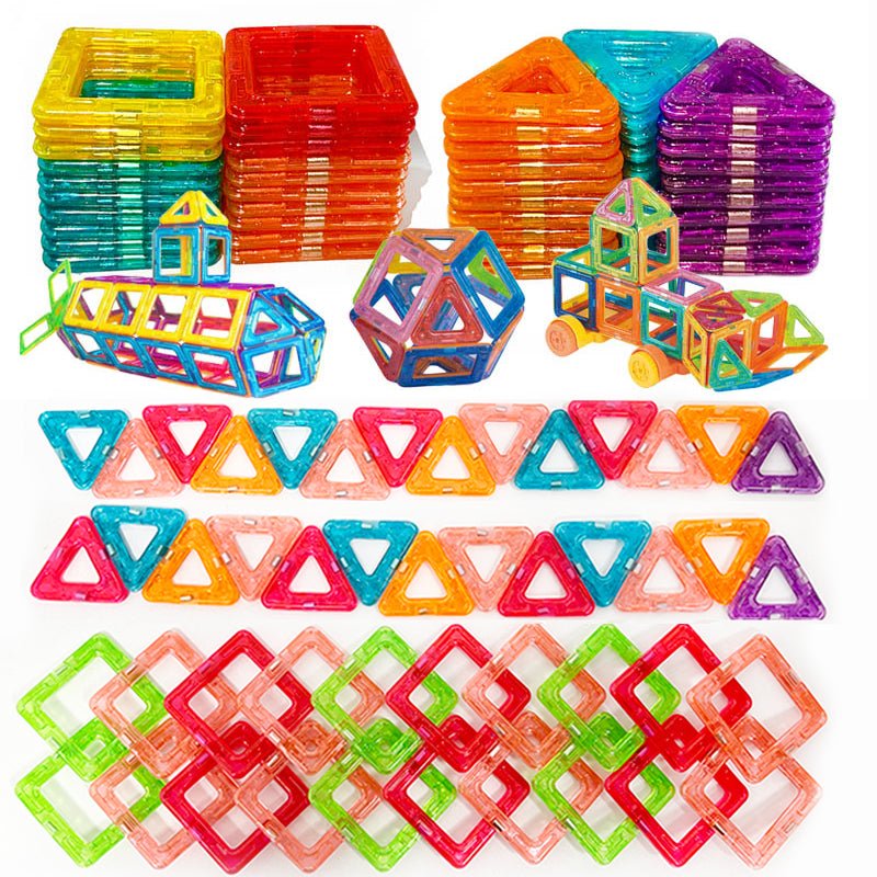 Lisslune | Magnabuilder Set – Magnetic Building Blocks for Kids to Boost Creativity and STEM Learning
