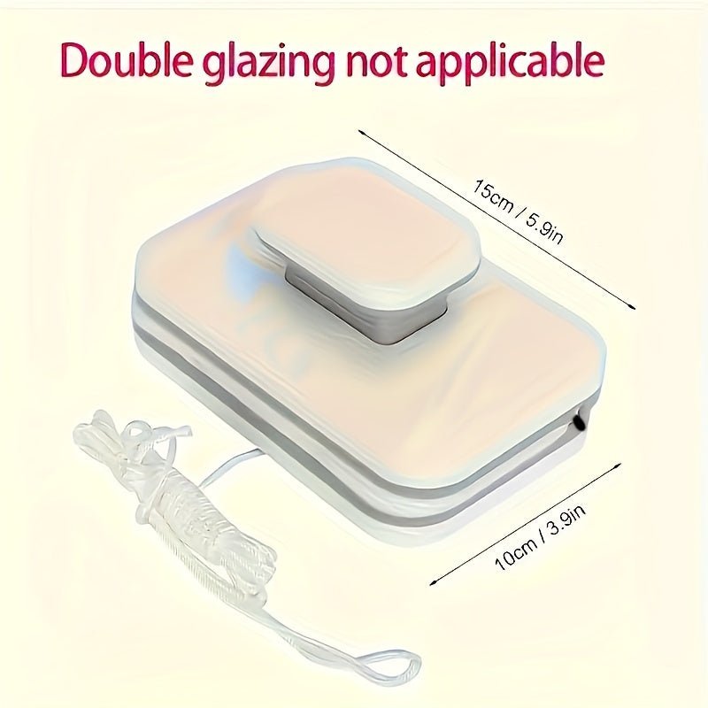 Lisslune | TWINCLEAN – Dual-Sided Magnetic Window Cleaner for Double Glazing