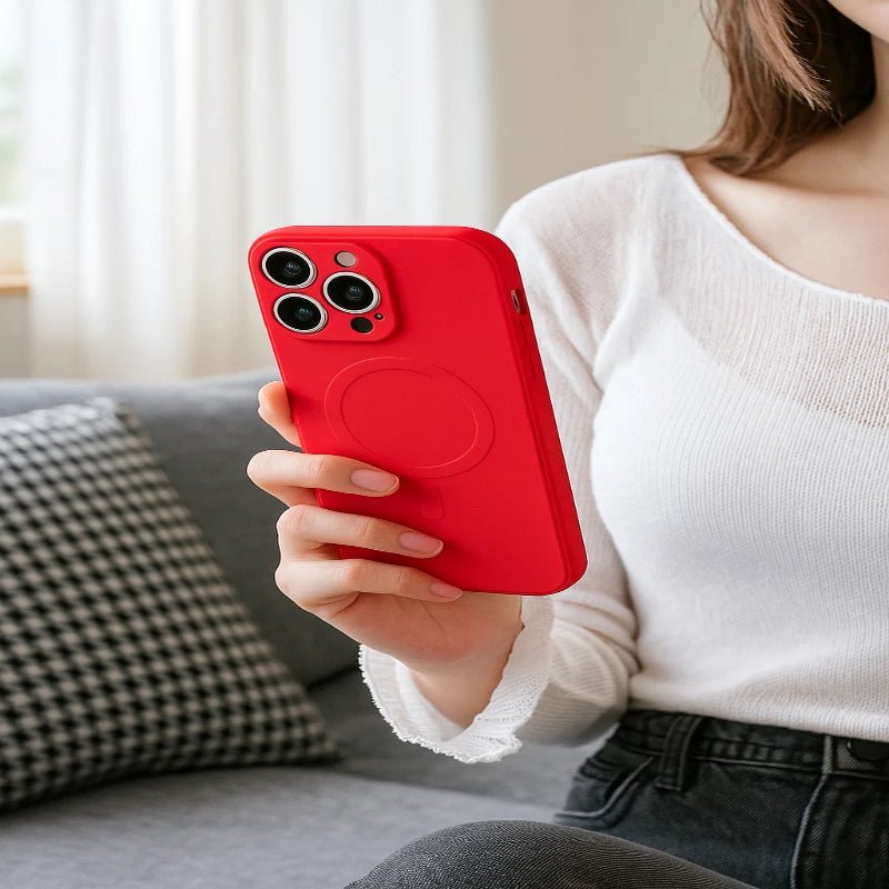 Lisslune | MAGNASOFT – Magnetic Soft Silicone Case for iPhone 17 Series