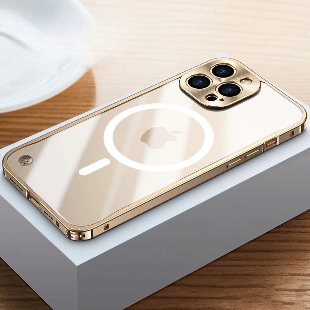 Lisslune | Metal Luxury MagSafe Case for iPhone Pro Max - Slim and Stylish Design with Maximum Protection