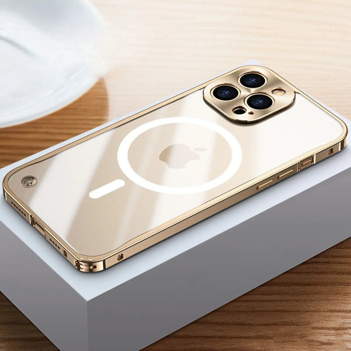 Lisslune | Metal Luxury MagSafe Case for iPhone Pro Max - Slim and Stylish Design with Maximum Protection