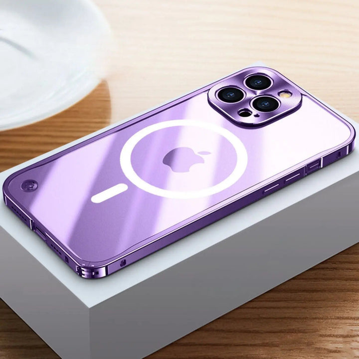 Lisslune | Metal Luxury MagSafe Case for iPhone Pro Max - Slim and Stylish Design with Maximum Protection