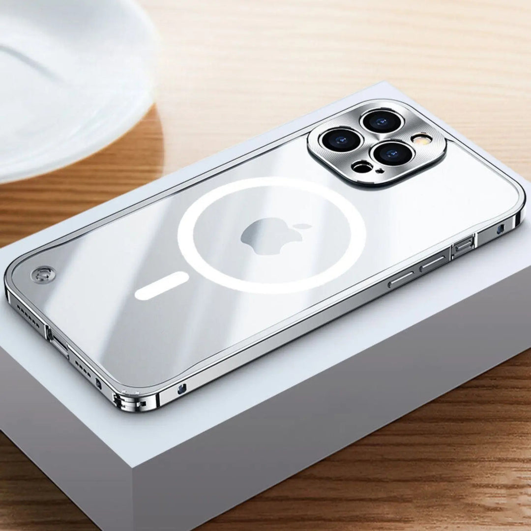 Lisslune | Metal Luxury MagSafe Case for iPhone Pro Max - Slim and Stylish Design with Maximum Protection