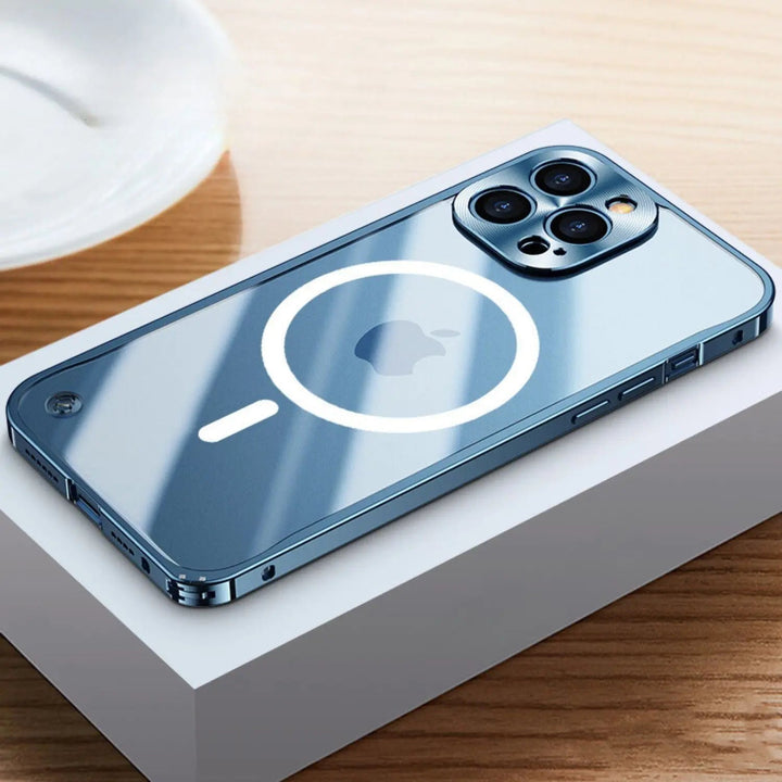 Lisslune | Metal Luxury MagSafe Case for iPhone Pro Max - Slim and Stylish Design with Maximum Protection
