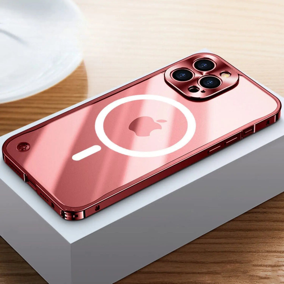 Lisslune | Metal Luxury MagSafe Case for iPhone Pro Max - Slim and Stylish Design with Maximum Protection