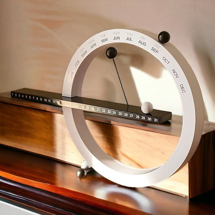 Lisslune | Magnetic Perpetual Calendar with Dry Erase Surface for Home & Office Organization