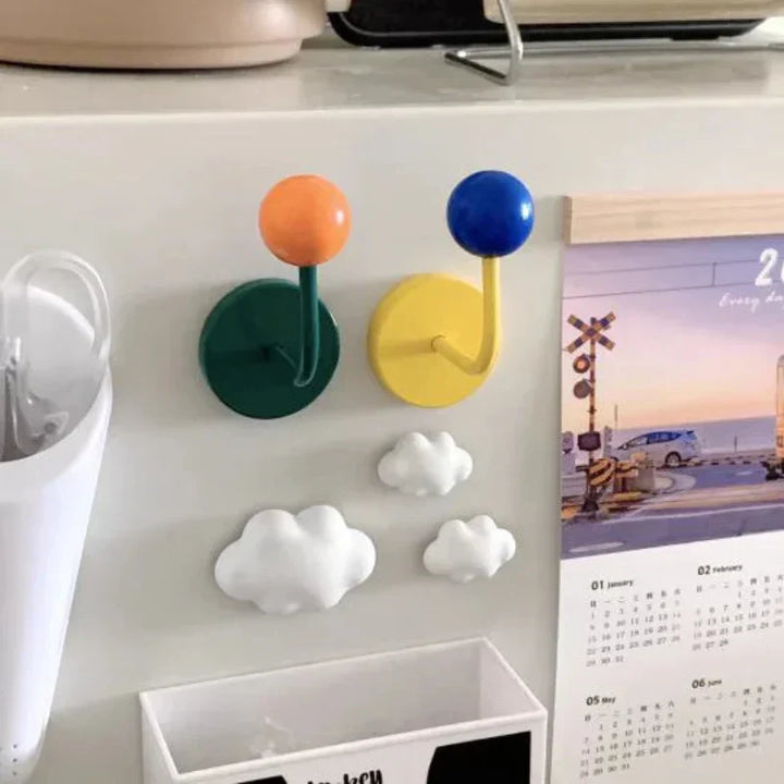 Lisslune | Eames Dot Color Rush Hook Magnet