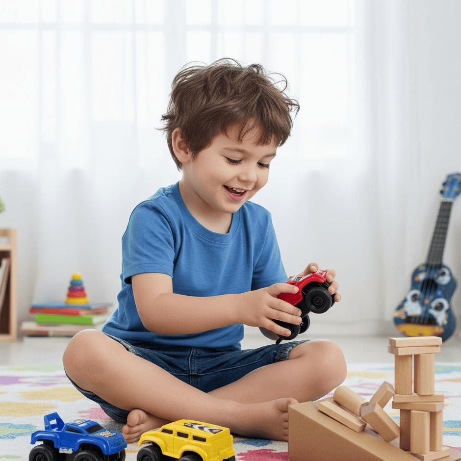 Lisslune | MAGNIDRIVE – Magnetic Wall Climbing Toy Cars
