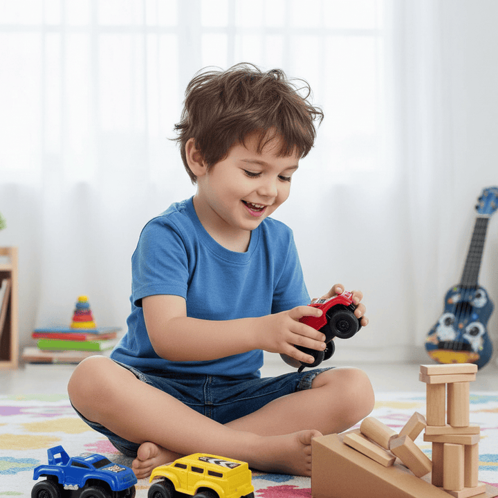 Lisslune | MAGNIDRIVE – Magnetic Wall Climbing Toy Cars