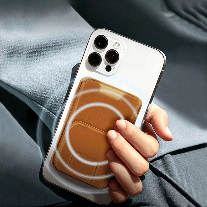 Lisslune | Magsafe Wallet with Phone Stand for iPhone