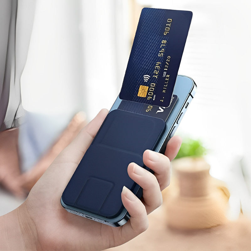 Lisslune | Magsafe Wallet with Phone Stand for iPhone