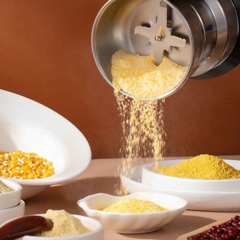 Lisslune | KitchenMaestro Food Mill – Electric Herb and Coffee Grinder 300 ml