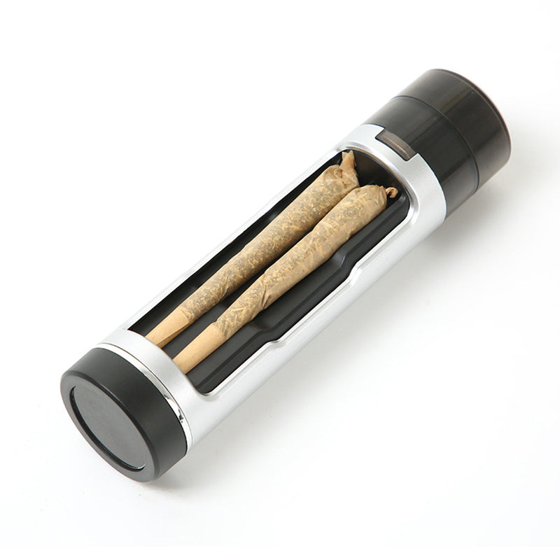 Lisslune | Portable manual plastic cigarette shredder with double pipe