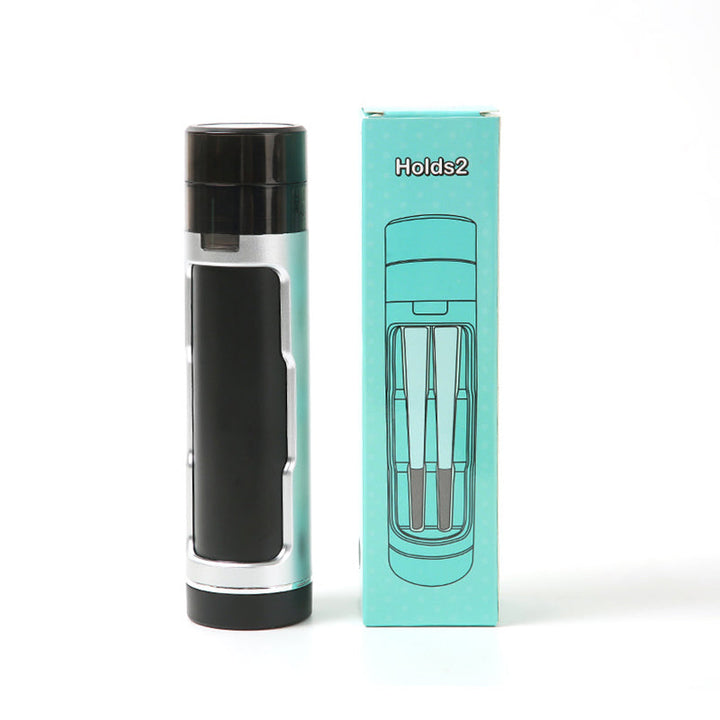 Lisslune | Portable manual plastic cigarette shredder with double pipe