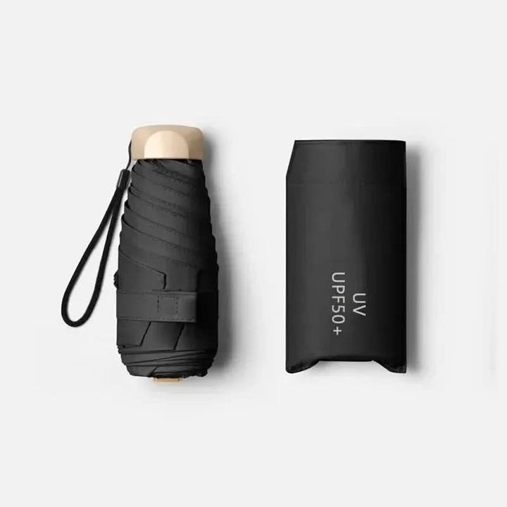 Lisslune | Mini Foldable Umbrella – UV Protection & Water-Repellent